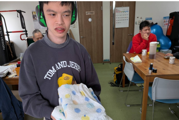 本人の気持ちを大切にする情景